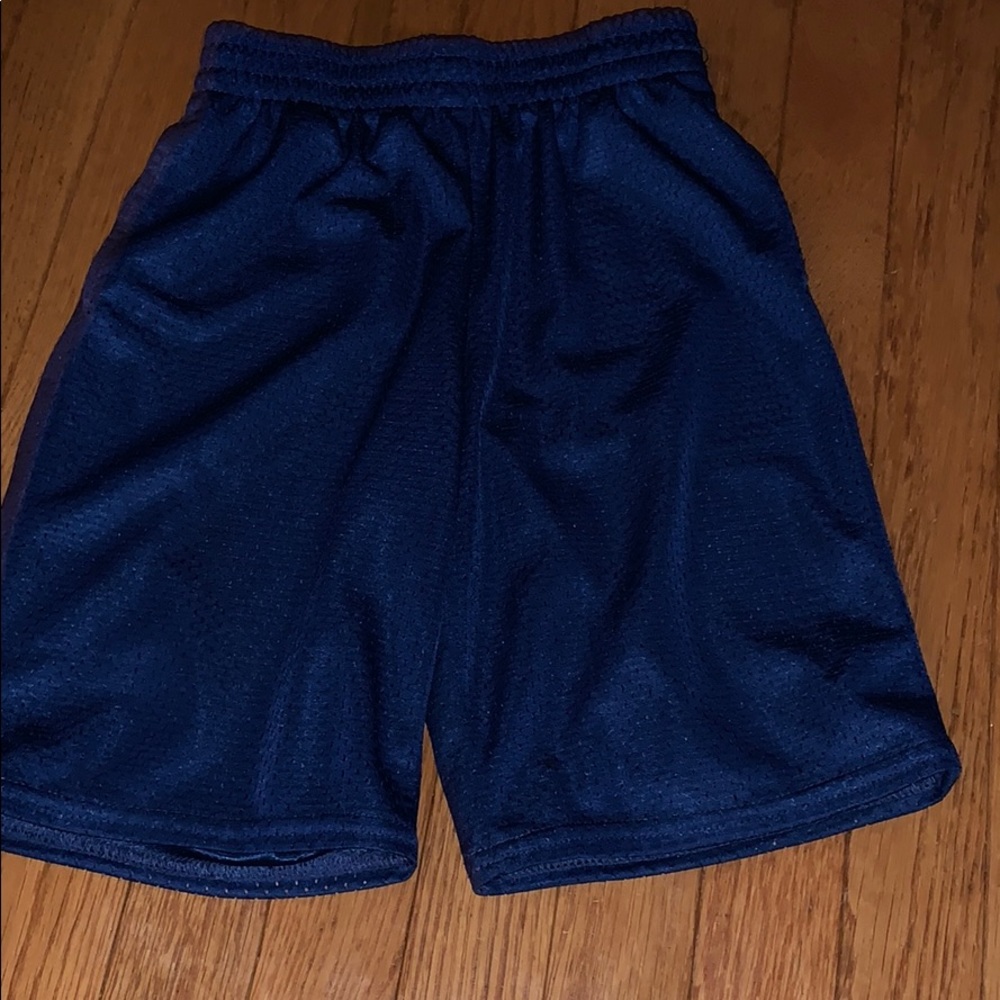 Navy Boy’s Athletic Shorts